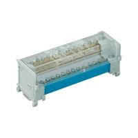 ДКС BD125152 Блок распределительный на DIN рейку 2р 125А, 11х6мм 2х7,5мм2x9мм.