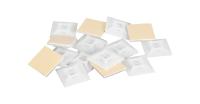NIKOMAX NMC-TMA28-WT-100 Основание для стяжек, самоклеющееся, размер 28х28мм, с крепежным отверстием 5,5 мм, белое, уп-ка 100шт.