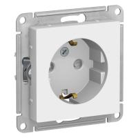 Systeme Electric ATN001345 AtlasDesign Розетка с заземлением со шторками, 16А, механизм, лотос