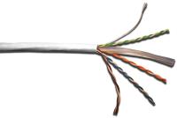 TWT TWT-6UTP-LSZH Кабель UTP, 4 пары, Кат.6, LSZH, белый, 305 метров