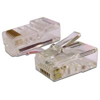 TWT TWT-PL45-8P8C-6 Коннектор RJ45 UTP 8P8C, универсальный, cat.6, 100 шт.