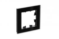 Systeme Electric ATN321001 AtlasDesign NATURE 1-постовая рамка, органическое стекло черный
