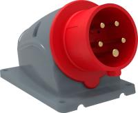 IEK PSN52-016-5 MAGNUM Вилка стац. ССИ-515 16А-6ч 380В 3P+PE+N IP44