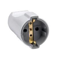 EKF ASG16-10-r Штепсельное гнездо с заземлением белое 16А 250 В Proxima