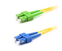 Cabeus FOP(d)-9-SC/APC-SC/UPC-3m Шнур оптический duplex SC/APC-SC/UPC 9/125 sm 3м LSZH