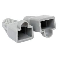 EKF TRC-BT-RJ45-PVC-10 Колпачок изолирующий TERACOM для коннекторов RJ-45, PVC, серый (упак.10шт)
