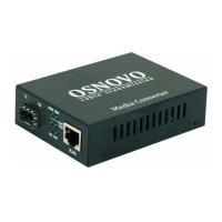 OSNOVO OMC-1000-11X Медиаконвертер 10/100/1000 Мбит/с, 1×RJ45, 1×SFP