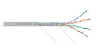 NIKOMAX NMC 4200A-GY Кабель F/UTP 4 пары, Кат.5e (Класс D), тест по ISO/IEC, 100МГц, одножильный, BC (чистая медь), 24AWG (0,51мм), поливинилхлорид, внутренний, серый, 305м