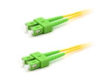 Cabeus FOP(d)-9-SC/APC-SC/APC-1,5m Шнур оптический duplex SC/APC-SC/APC 9/125 sm 1,5м LSZH