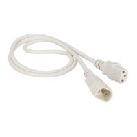 LANMASTER LAN-PP13/14-1.8-WH Шнур питания C13-C14, 3х0.75, 220В, 10А, белый, 1.8 метра