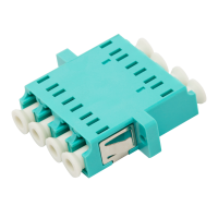 LANMASTER LAN-4LC/S-AM-OM3 Адаптер оптический LC, OM3 корпус SC дуплекс, квадро