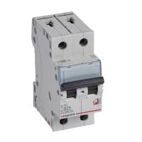 LEGRAND 403988 Автоматический выключатель TX3 6000, 6 кА, тип характеристики B, 2П, 230/400 В~, 25 А
