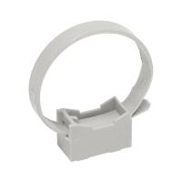 IEK CTA10MP-CFF132-K41-100 Хомутный держатель со стяжкой серый CFF1 16-32 мм цвет серый