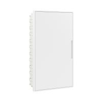ДКС F36B1WW Щиток 36 мод встраиваемый FRAME, белый, с белой дверцей, с 4 шинами PEN (2шт на 8 отв. и 2шт на 10отв.)