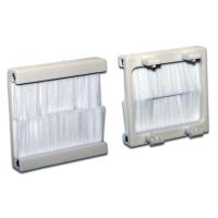LANMASTER LAN-SIP-23BR-BK Вставка с черным щеточным вводом, 45х45
