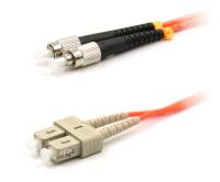 LANMASTER LAN-2SC-2FC/OM2-0.5 Патч-корд оптический, LSZH, дуплексный, SC/PC-FC/PC, MM 50/125, 0.5 м