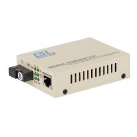 NIKOMAX GL-MC-UTPF-SC1G-18SM-1550 Медиаконвертер неуправляемый , UTP 10/100/1000 Мбит/с, SM, SC, LFP, Tx:1550/Rx:1310 нм, 18 дБ (до 20 км), 5В/1А