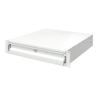 ДКС R5ITCPD2HE Ящик выдвижной с ключом 19" 2U, глубина 300мм, RAL7035