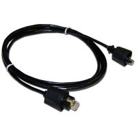 LANMASTER LAN6-S45-45-5.0-WP Индустриальный патч-корд FTP cat.6, IP68, 5.0 м, черный