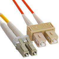 LANMASTER LAN-2LC-2SC/OM2-5.0 Патч-корд оптический, LSZH, дуплексный, LC/PC-SC/PC, MM 50/125, 5.0 м