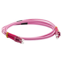 LANMASTER LAN-2LC-2LC/OM4-5.0 Патч-корд оптический, дуплексный, LC/PC-LC/PC, OM4, LSZH, 5.0 м
