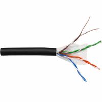 LANMASTER LAN-5EUTP-WP-OUT Кабель UTP, 4 пары, кат. 5Е, 350Mhz, PE, для внешней прокладки, -40°С - +75°С, с водоблок. слоем, 305 м
