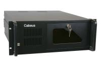 Cabeus CL-407L Корпус cерверный 19" 4U, RM (ДxШxВ)мм: 530x430x177, 3x5.25"+1x3.5"+8x3.5"HDD, без блока питания