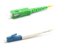 Cabeus FOP(s)-9-SC/APC-LC/UPC-1m Шнур оптический simplex SC/APC-LC/UPC 9/125 sm 1м LSZH