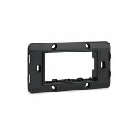 ДКС 75021N Каркас на 4 модуля, черный