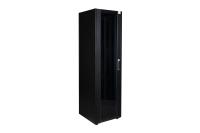 Datarex DR-700500 Шкаф напольный, телекоммуникационный 19", 42U 600х600, передняя дверь стекло, задняя стенка сплошная, металл, серый