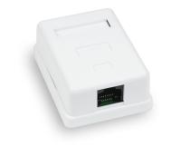 Cabeus WS-8P8C-Cat.5e-1 Розетка компьютерная RJ-45, категория 5e, одинарная, внешняя, Krone type