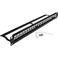 TWT TWT-PP24OK-UTP Патч-панель наборная, 24 порта, UTP, 1U black