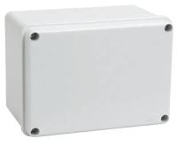 IEK UKO11-150-110-085-K41-44 Коробка КМ41261 распаячная для о/п 150х110х85 мм IP44 (RAL7035, гладкие