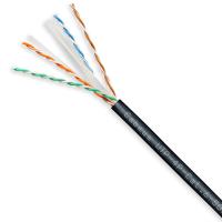 Cabeus UTP-4P-Cat.6-SOLID-OUT-LSZH-UV-20 Кабель витая пара UTP (U/UTP), категория 6, 4 пары (23 AWG), одножильный, для внутренней и внешней прокладки (+75 C - -40), LSZH-UV (20 м)
