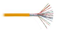 NETLAN EC-UU016-5-LSZH-OR-3 Кабель U/UTP 16 пар, Кат.5 (Класс D), 100МГц, одножильный, BC (чистая медь), внутренний, LSZH нг(B)-HF, оранжевый, 305м