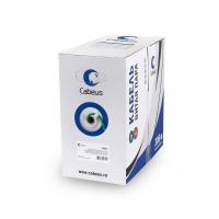 Cabeus FTP-4P-Cat.5e-SOLID-LSLTx-GN Кабель витая пара экранированная FTP (F/UTP), категория 5e, 4 пары (24 AWG), одножильный, зеленый, экран - фольга, нг(А)-LSLTx, (305 м) Cabeus FTP-4P-Cat.5e-SOLID-LSLTx-GN Кабель витая пара экранированная FTP (F/UTP), категория 5e, 4 пары (24 AWG), одножильный, зеленый, экран - фольга, нг(А)-LSLTx, (305 м)