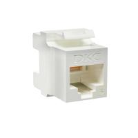 ДКС RNK6U180WH Модуль Keystone RJ45 CAT 6 неэкранированный (UTP), 180 градусов, белый