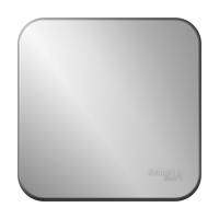 Systeme Electric BLNVA101013 Blanca открытой установки 1-клавишный выключатель (сх.1) изол.пл., 10А, 250В, алюминий