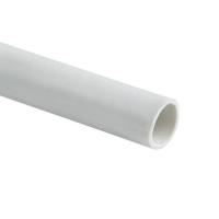 EKF trg-25w-2m Труба гладкая ПВХ жесткая d25 мм (2 м) (50 м/уп) белая-Plast