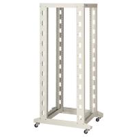 TWT TWT-RACK2-33U-6x8 Стойка открытая 19", двухрамная, 33U, высота 1590 мм, ширина 600 мм, длина опоры 800 мм, глубина 625 мм, на роликах, статическая нагрузка 300 кг, цвет серый