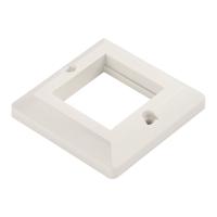 TWT TWT-WP45x45-WH Лицевая рамка для настенной коробки, французский стандарт, 45x45