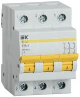 IEK MNV10-3-100 Выключатель нагрузки (мини-рубильник) ВН-32 3Р 100А