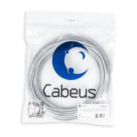 Cabeus UTP-4P-Cat.5e-SOLID-LSZH-GY-20 Кабель витая пара UTP (U/UTP), категория 5e, 4 пары (24 AWG), одножильный, серый, LSZH, нг(А)-HF, (20 м) Cabeus UTP-4P-Cat.5e-SOLID-LSZH-GY-20 Кабель витая пара UTP (U/UTP), категория 5e, 4 пары (24 AWG), одножильный, серый, LSZH, нг(А)-HF, (20 м)