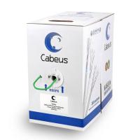 Cabeus UTP-4P-Cat.5e-PATCH-GN Кабель витая пара UTP (U/UTP), категория 5e, 4 пары, (24 AWG), многожильный (patсh), PVC нг(А)-LS, зеленый (305 м)