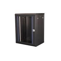 Datarex DR-634001 Шкаф 19 телекоммуникационный настенный, 15U 769x600x450 мм, дверь стекло, черный Datarex DR-634001 Шкаф 19 телекоммуникационный настенный, 15U 769x600x450 мм, дверь стекло, черный