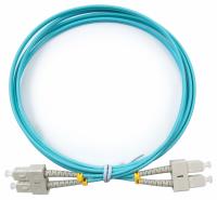 Cabeus FOP-50-SC-SC-1,5m Шнур оптический duplex SC-SC 50/125 mm OM3 1,5м LSZH