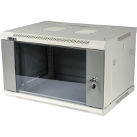 TWT TWT-CBWPG-18U-6x6-GY Шкаф настенный серии Pro, 18U 600x600, стеклянная дверь