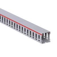 ДКС 00134RL Короб перфорированный, серый RL12 40x40