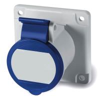 ДКС DIS4221663 Розетка панельная IP44 16A 2P+E 230В