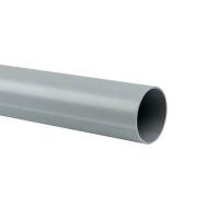 EKF trg-50-3n Труба гладкая ПВХ жесткая d50 мм (3 м) (21 м/уп) серая-Plast